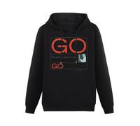 XINJIEDIAN Dexter Gordon Go Hoody Unisex Ptinted Hoodies Long Sleeve Men's Hooded with Pocket Black XXL