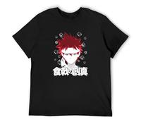 XINJIEDIAN Food Wars Shokugeki No Soma Erina Totsuki Anime O-Neck 100% Cotton Short Sleeve Unisex T-Shirt S