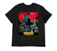XINJIEDIAN Streets of Fire Movie Poster O-Neck 100% Cotton Short Sleeve Unisex T-Shirt S