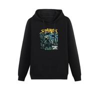 XINJIEDIAN Suffocation Pierce from Withing Death Metal Hoody Unisex Long Sleeve Hooded with Pocket Black XL