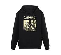 XINJIEDIAN The Real Sid And Nancy English Punk Rock Hoody Unisex Long Sleeve Hooded with Pocket Black XL