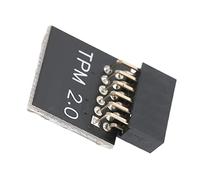 XINL Modulo di Sicurezza di crittografia della Scheda remota, Struttura compatta a 12 Pin Modulo di Sicurezza di crittografia TPM 2.0 Processore TPM ad Alta Sicurezza per PC