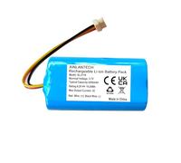 XINLANTECH Batteria agli ioni di litio 18650 1s2p 3,7 V 5200 mAh per batterie AOSU V8s1ax11/V8p1ax11, Botslab R811/R810, WUUK Campanello fotocamera Y0210/Y0410