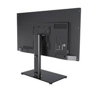 XINLEI Supporto per TV Universale, Supporto da Tavolo per TV LCD/LED da 17-43 Pollici Fino a 88 libbre, Supporto per Monitor Regolabile in Altezza con Base in Vetro Temperato VESA 200x200mm, TS103
