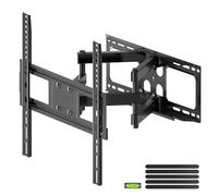XINLEI Supporto TV a parete, supporto TV a parete per TV piatte e curve da 26-70 pollici fino a 45 kg, supporto TV max. VESA 400x400 mm