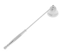 Xinlie Spegni Candele in Acciacio Inox Strumento per Spegnere in Sicurezza Le Candele Argento Spegnitoio per Candele Spegni Candela per Spegnere la Fiamma Estinguere in Modo Sicuro Candele Accessori