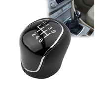 Xinlon Pomello Del Cambio a 6 Marce Per Auto, Pomello Leva Cambio Manuale 6 Marce con Manico in Pelle PU, Universale Sostituzione per Leva del Cambio