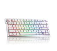 XINMENG Beat75 - Tastiera da gioco con interruttore magnetico effetto Hall, 75% wireless a scatto rapido con azionamento regolabile da 0,01 mm, frequenza di polling 8K Hz, retroilluminazione RGB