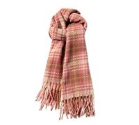 XINNE Delle donne di inverno Sciarpe di modo Sentire Plaid Sciarpe per le donne Scialli e impacchi lunga coperta sciarpa Rosa Rosa