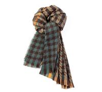 XINNE delle donne di inverno Sciarpe di modo Sentire Plaid Sciarpe per le donne Scialli e impacchi lunga coperta sciarpa misto blu
