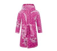 XINNE Ragazzi ragazze con cappuccio Robe vestaglia Unisex bambini Accappatoi flanella Robes Orso Patterned