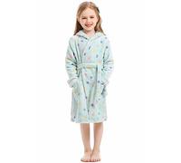 XINNE Unisex Bambino Corallo Del Panno Morbido Con Cappuccio Vestaglia Accappatoio Ragazzi Ragazze Toddlers Pigiami Degli Indumenti Da Notte
