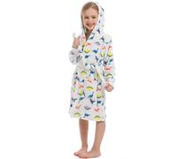XINNE Unisex Bambino Corallo Del Panno Morbido Con Cappuccio Vestaglia Accappatoio Ragazzi Ragazze Toddlers Pigiami Degli Indumenti Da Notte