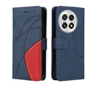XINNI Cover Protettiva per OnePlus 13 Case, retrò Cellulare Custodia Libro Antiurto in Flip Pelle PU/TPU, Portafoglio Flip Magnetica, Blu