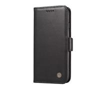 XINNI Handyhülle für Xiaomi Redmi 15 Hülle, Einfach Klappetui Stoßfeste Schutzhülle Flip Magnetisch Telefonhülle, Schwarz