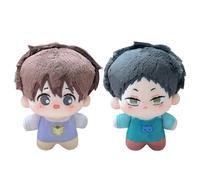 Xinnice 2 pezzi Kashima Ryuuichi/Ooguma Hayato peluche Anime, figura morbida Ooguma Hayato, ciondolo Mini 10 cm, decorazione per auto