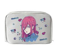 Xinnice Anime Big Capacity Pencil Case Isagi Yoichi Pen Case Seishiro Nagi Back to School Bachira Meguru Stationery Bag with Compartments, Tipo 2, 23*16cm, Astuccio Anime