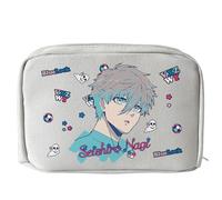 Xinnice Anime Big Capacity Pencil Case Isagi Yoichi Pen Case Seishiro Nagi Back to School Bachira Meguru Stationery Bag with Compartments, Tipo 5, 23*16cm, Astuccio Anime