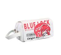 Xinnice Anime Big Capacity Pencil Case Nagi Pen Case Rin Itoshi Back to School Bachira Meguru Stationery Bag, Tipo 3, 20*8*10cm, Astuccio Anime