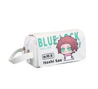 Xinnice Anime Big Capacity Pencil Case Nagi Pen Case Rin Itoshi Back to School Bachira Meguru Stationery Bag, Tipo 5, 20*8*10cm, Astuccio Anime