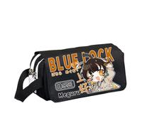 Xinnice Anime Big Capacity Pencil Case Nagi Pen Case Rin Itoshi Back to School Bachira Meguru Stationery Bag, Tipo 22, 20*8*10cm, Astuccio Anime