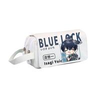 Xinnice Anime Big Capacity Pencil Case Nagi Pen Case Rin Itoshi Back to School Bachira Meguru Stationery Bag, Tipo 7., 20*8*10cm, Astuccio Anime