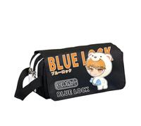 Xinnice Anime Big Capacity Pencil Case Nagi Pen Case Rin Itoshi Back to School Bachira Meguru Stationery Bag, Tipo 19, 20*8*10cm, Astuccio Anime