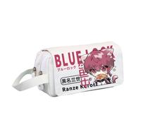 Xinnice Anime Big Capacity Pencil Case Nagi Pen Case Rin Itoshi Back to School Bachira Meguru Stationery Bag, Tipo 10., 20*8*10cm, Astuccio Anime