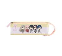 Xinnice Anime Big Capacity Pencil Case Zero Two Pen Case Back to School Stationery Bag with Compartments Geschenk, Tipo 4, 19.5*5.5cm, Astuccio Anime