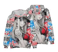 Xinnice Anime, felpa con cappuccio Kitagawa Marin, a maniche lunghe, per cosplay Kitagawa Marin Merch, unisex, per il tempo libero