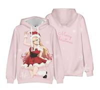 Xinnice Anime, felpa con cappuccio Kitagawa Marin, a maniche lunghe, per cosplay Kitagawa Marin Merch, unisex, per il tempo libero