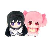 Xinnice Anime Kaname Madoka Soft Figura Akemi Homura Plush Anime, ciondolo a forma di cartoni animati, portachiavi, decorazione per i fan degli anime, 10 cm