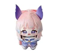 Xinnice Anime Plush Yae Miko Soft Figura Anime Raiden Shogun Plush Lyney Cartoon Figure Zaino Charm Ciondolo 10 cm Regalo per i fan degli anime