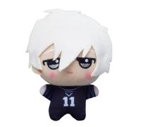 Xinnice Blue Lock - Cuscino anime con figura morbida, motivo: Bachira Meguru/Seishiro Nagi, in cotone PP, 11 cm, motivo: personaggi dei cartoni animati, decorazione per divano, auto, per gli