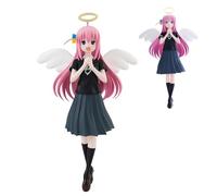 Xinnice Bocchi The Rock Anime, statuetta decorativa con angelo Gotō Hitori, in materiale PVC, accessori per il viso intercambiabili, collezione di ornamenti, compleanno per fan degli anime, 19,5 cm