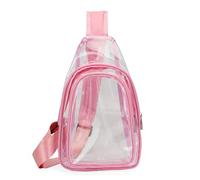 Xinnice Borsa a tracolla trasparente Anime, piccola borsa a tracolla a tracolla, trasparente, da uomo e da donna, Tipo 3, 17*7*31cm