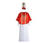 Xinnice Costume da sacerdote per cosplay, medievale, da uomo, per Halloween, feste, cosplay, taglie S-3XL