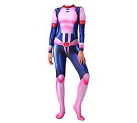 Xinnice MHA Uraraka Ochako Cosplay Body Asui Tsuyu Costume Anime Cosplay Asui Tsuyu/Uraraka Ochako Costume da Battaglia Halloween