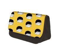 Xinnice Mob Psycho 100 Astuccio Kageyama Shigeo/Reigen Arataka Anime, 2 scomparti, grande capacità, organizzatore per anni scolastici, per ragazzi e ragazze, Tipo 2., 22*7.5*13CM