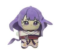 Xinnice Raiden Shogun Plush Anime Cuscino Raiden Shogun Soft Figure Cartoon Game Characters Auto Divano Decorazione Regalo 25 cm