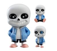 Xinnice Sans Figure Anime Sans Action Figure Statua Modello PVC Interchangeable Accessories 10cm Desktop Decorazione Regalo