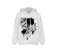 Xinnice Sung Jin Woo Felpa con cappuccio Anime Sung Jin Woo Merch Sleeve Felpa Unisex Tempo libero Maglione a maniche lunghe