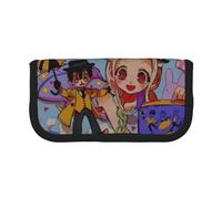 Xinnice Toilet-Bound Hanako-kun Astuccio Personaggio Anime Stampato Yugi Amane Astuccio Studente Grande Capacità Cerniera Caso di cancelleria per Scuola Ragazzi Ragazze, Tipo 3, 19x9x5cm