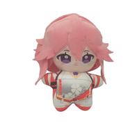 Xinnice Yae Miko Plush Anime Cuscino Yae Miko Soft Figura Cartoon Game Characters Auto Divano Decorazione Regalo 25 cm