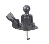 XINNIKESI Supporto con testa a sfera snodata da 17 mm, clip per bocchetta di ventilazione, supporto per auto, uscita regolabile, gancio girevole per supporto di ricarica del cellulare, clip per