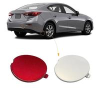 Xinpinsai - Copertura per Gancio di Traino per paraurti Posteriore, Adatto per Mazda 3 Axela 2014 2015 2016 2017 2018 BHN1-50-EK1-BB BHN150EK1BB (Grigio, Lato passeggero Destro)