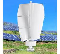 XINRISHENG 220V, 5000W Verticale 2 Pale Spirale Generatore Turbina Eolica 12V 24V 48V Energia Libera Energia Eolica Mulino A Vento Nessun Rumore Vento Solare