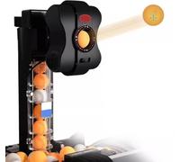 XINRISHENG Macchina per Palline da Ping Pong, Robot da Ping Pong, Tavolo da Ping Pong Staccabile Automatico, con Rotazione Personalizzata