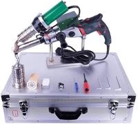XINRISHENG Pistola di Riscaldamento per saldatrice ad Aria Calda, Pistola per Saldatura in plastica con Torcia ad Aria Calda Portatile per Kit di Saldatura in Vinile PVC TPO con Saldatura