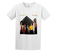 XINRONGYUAN Air Supply Lost in Love Hits Design Casual Round Neck T Shirt White XXL